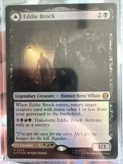 MTG Marvel Spider-Man, Eddie Brock / Venom, Lethal Protector - Foil - Image 2