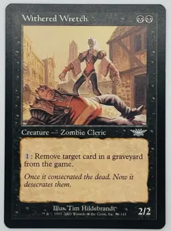 MTG Withered Wretch Legions Regular - Image 1
