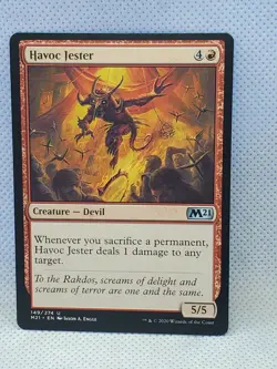 Havoc Jester Core Set 2021 Mix Match Buy1 1Free MTG Uncommon F115 - Image 1