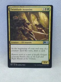 Twinblade Assassins Core Set 2021 Mix Match Buy1 1Free MTG Uncommon F133 - Image 1