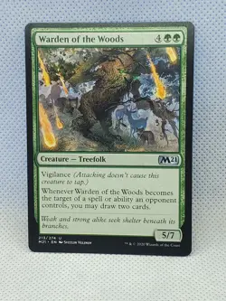 Warden of the Woods Core Set 2021 Mix Match Buy1 1Free MTG Uncommon F129 - Image 1