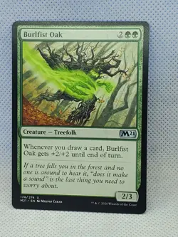 Burlfist Oak Core Set 2021 Mix Match Buy1 1Free MTG Uncommon F123 - Image 1