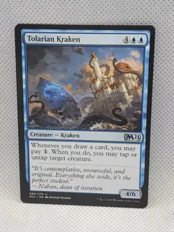 Tolarian Kraken Core Set 2021 Mix Match Buy1 1Free MTG Uncommon F102 - Image 1