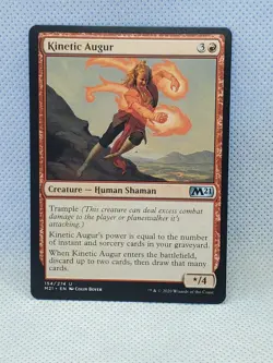 Kinetic Augur Core Set 2021 Mix Match Buy1 1Free MTG Uncommon F118 - Image 1