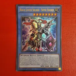 Yugioh Black Luster Soldier - Super Soldier MP16-EN136 1st Edition - Image 1