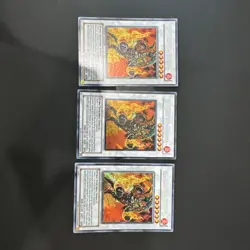 Yugioh Flamvell Uruquizas HA01-EN024 Secret Rare Limited Ed LP/NM (3) copies - Image 1