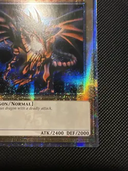 Yugioh Red-Eyes Black Dragon LC01-EN006 Quarter Century Rare Limited Edition - Image 4