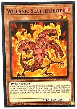 YuGiOh! - Volcanic Scattershot - Common - Image 1