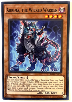 YuGiOh! - Ahrima, the Wicked Warden - EGS1-EN016 - Unlimited - Common - Image 1