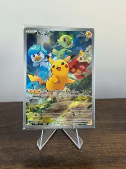 Pikachu - 027 (Pokemon Center Exclusive) 027 Sv: Scarlet & Violet Promo Cards... - Image 1