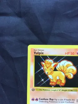 Pokemon Cards: Base Set 1st Edition Common: Vulpix 68/102 - Image 2