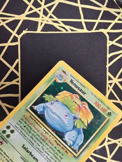 🔥 Venusaur 15/102 🔥 Original Holo Rare Base Set Pokemon Card WOTC TCG 1999 - Image 5