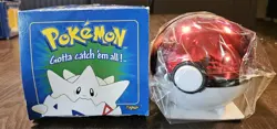 Nintendo Pokemon Burger King Trading Card Gold Plated 23k Blue Togepi Sealed - Image 1