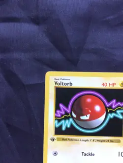 Pokemon Cards: Base Set 1st Edition Common: Voltorb 67/102 - Image 2