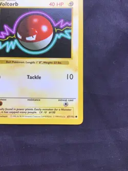 Pokemon Cards: Base Set 1st Edition Common: Voltorb 67/102 - Image 4