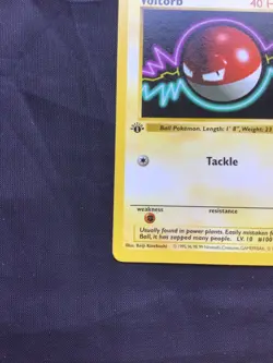 Pokemon Cards: Base Set 1st Edition Common: Voltorb 67/102 - Image 5