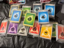 Pokemon Mixed Energy Card Bulk 21 Sealed Packs Many Eras - Image 1