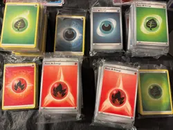 Pokemon Mixed Energy Card Bulk 21 Sealed Packs Many Eras - Image 2