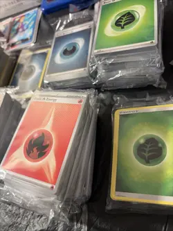 Pokemon Mixed Energy Card Bulk 21 Sealed Packs Many Eras - Image 4