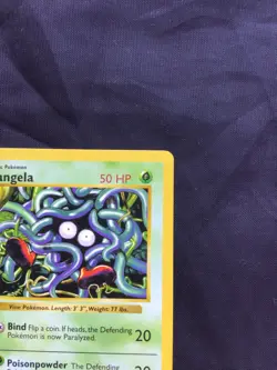 Pokemon Cards: Base Set 1st Edition Common: Tangela 66/102 - Image 3