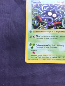 Pokemon Cards: Base Set 1st Edition Common: Tangela 66/102 - Image 5