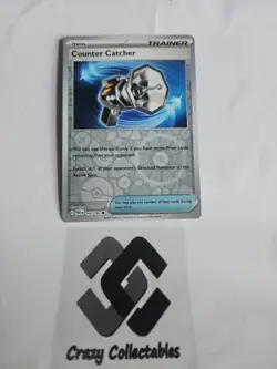 Pokemon Cards Counter Catcher Reverse Holo 160/182 Paradox Rift Mint - Image 1