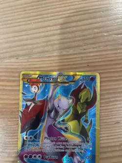 2015 Mewtwo EX Pokemon Card 163/162 (READ DESCRIPTION) - Image 3