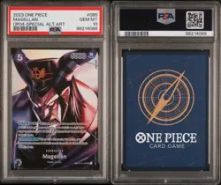 One Piece Card Game TCG English OP02-085 Magellan SP OP04 Alt Art - PSA 10 - Image 3