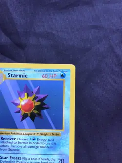 Pokemon Cards: Base Set 1st Edition Common: Starmie 64/102 - Image 3