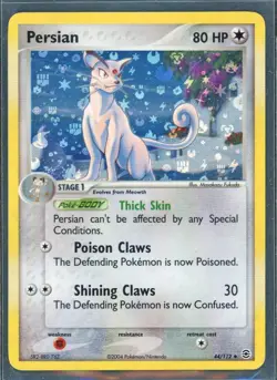 Pokemon Cards - Persian 44/112 - Fire Red Leaf Green - eBay Live Sun 5th 6:30pm - Image 1
