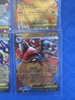 Mega Evolutions Pokemon Card Lot Of 8 Mega Gardevoir EX , Lucario, Latias - Image 3
