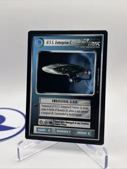 1995 Star Trek The Next Generation CCG USS Enterprise - C Trading Card Game - Image 1