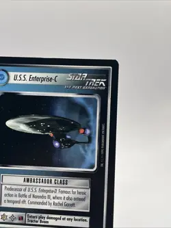 1995 Star Trek The Next Generation CCG USS Enterprise - C Trading Card Game - Image 2