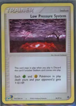 Pokemon Cards - Low Pressure System 86/97 - Ex Dragon - eBay Live Sun 5th 6:30pm - Image 1