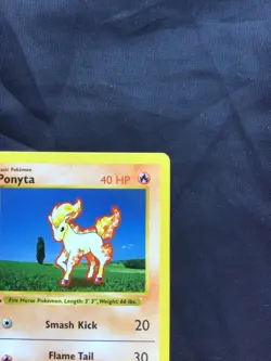 Pokemon Cards: Base Set 1st Edition Common: Ponyta 60/102 - Image 3