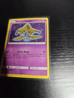 Pokemon TCG 2017 Shining Legends Set Shining Jirachi 42/73 Holo Rare NM/M Card - Image 3