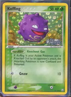 Pokemon Cards - Koffing 61/109 - Team Rocket Returns - eBay Live Sun 5th 6:30pm - Image 1