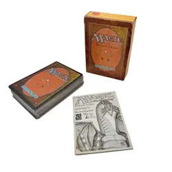 Magic The Gathering 1994 Revised Edition Deckmaster WOC6100 60 Cards and Booklet - Image 1