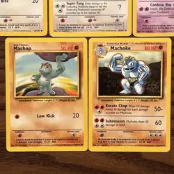 Pokemon Base Set Lot Of 8 Cards (1999) NM - Image 5