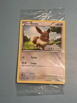 New & Sealed Build a Bear Workshop Pokemon Card EEVEE original Promo - Image 1