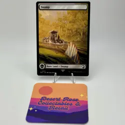 MTG Swamp 23 Universes Beyond: Jurassic World Collection REX Land Regular NM - Image 1