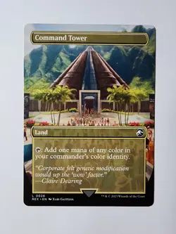 Command Tower (Borderless) Universes Beyond: Jurassic Pikachu World... - Image 1