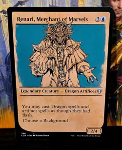 magic the gathering - Renari, Merchant of Marvels - Legendary Creature - Dragon - Image 1