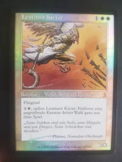FOIL Lieutenant Kirtar, Magic Mtg Karten Sammlung - Image 1