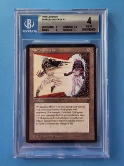 Mirror Universe Legends Vintage MTG Reserved List Graded BGS 4 VG - Excellent... - Image 1