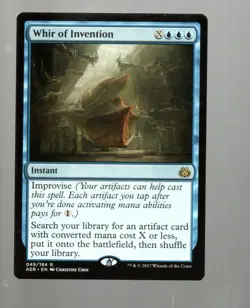 Magic The Gathering (MTG) 1x Whir of Invention Aether Revolt - Image 1