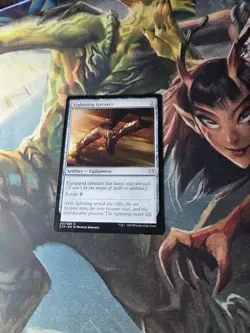 Mtg - Lightning Greaves - Commander 2019 (C19) - Uncommon - NM - Image 1