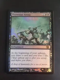 FOIL Phyrexian Arena, Magic Mtg Karten Sammlung - Image 1
