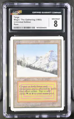 TAIGA Unlimited Rare Reserved List CGC 8 Vintage MTG [Nostalgium] - Image 1