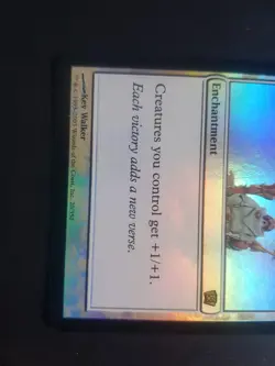 FOIL Glorious Anthem, Glorreiche Hymne, Magic Mtg Karten Sammlung - Image 3